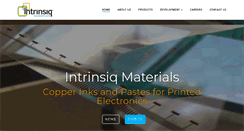 Desktop Screenshot of intrinsiqmaterials.com