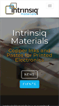 Mobile Screenshot of intrinsiqmaterials.com